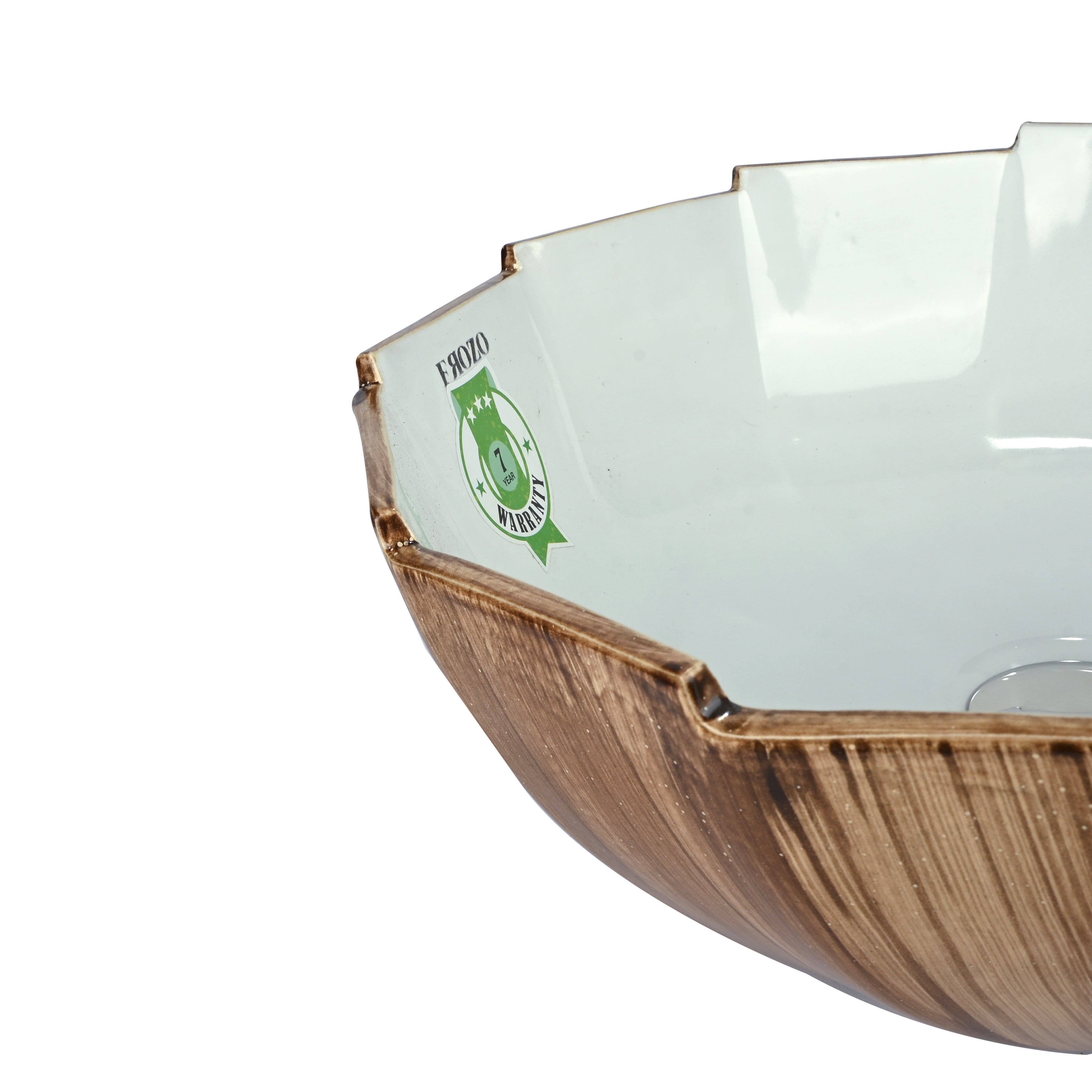 FROZO Table Top Premium Designer Ceramic Wash Basin(103) Flot-103 Table Top Basin (Multicolor)