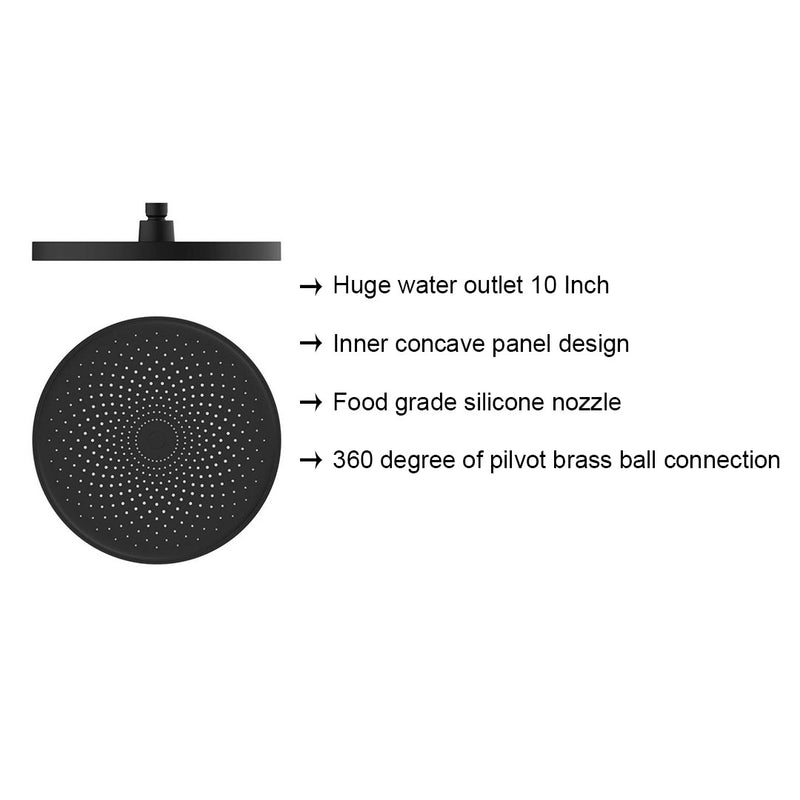 DELTA Imported Galaxy Overhead Shower (This Shower Needs 2 bar Water Pressure) Shower Head