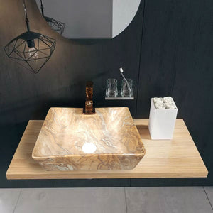 Delta 2 in 1 Table Top & Wall Hung Designer Wash Basin(M18) with Waste Pipe & Coupling set (16*12*5)(25) Wall Hung Basin(Multicolor)
