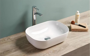Delta Table Top Wash Basin(White) (18*13*5)(White)
