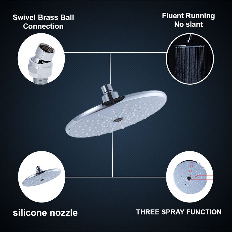 DELTA Imported Crazy 3 Mode Overhead Shower (This Shower Needs 2 bar Water Pressure) Shower Head