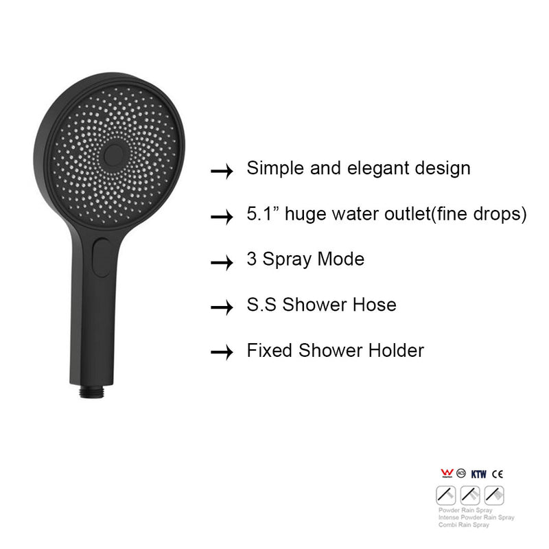 DELTA Imported Galaxy Hand Shower (This Shower Needs 2 bar Water Pressure) Shower Head