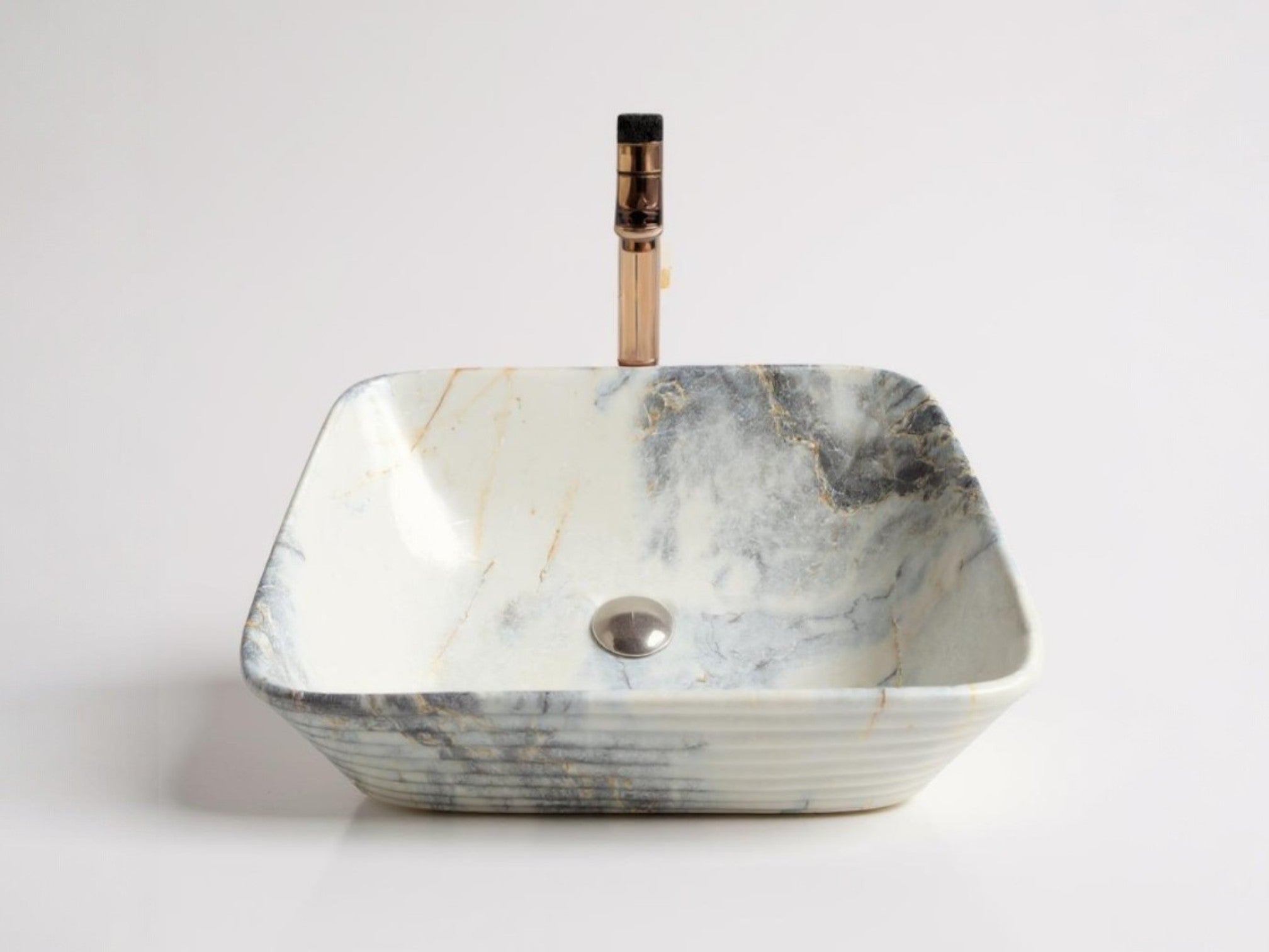 Delta Premium Designer Ceramic Wash basin Matt Finish (M49-Matt) (20x15x5)(M49-Matt) Table Top Basin (Multicolor)