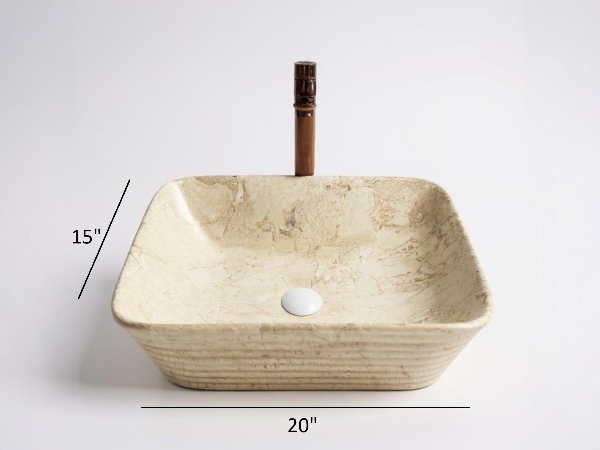 Delta Premium Designer Ceramic Wash basin Matt Finish (M95-Matt) (20x15x5)(M95-Matt) Table Top Basin (Multicolor)