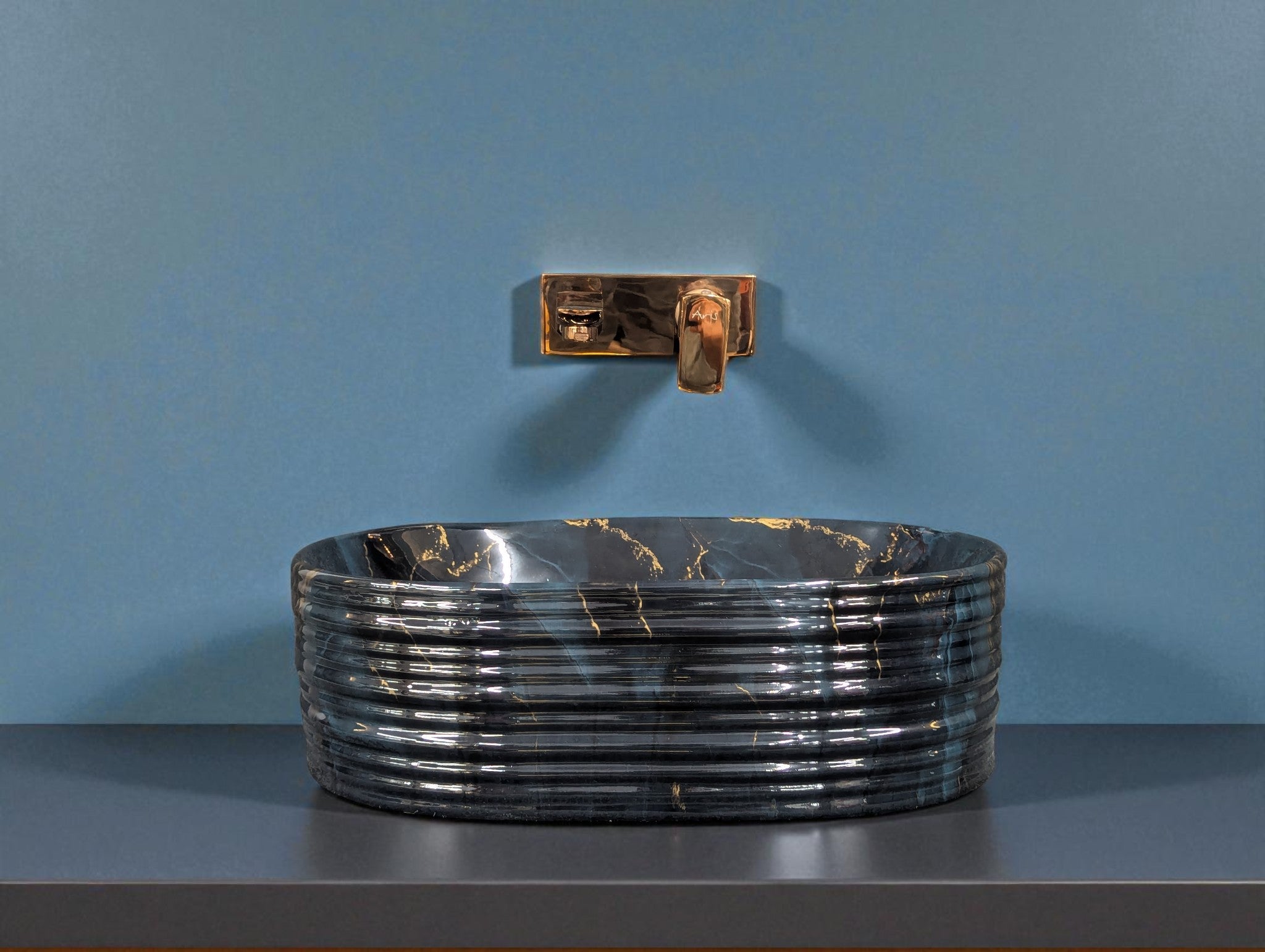 DELTA Premium Designer Ceramic Wash basin Matt Finish (M78) (19.5x13x5)(M78) Table Top Basin (Multicolor)