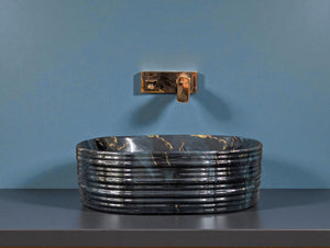 DELTA Premium Designer Ceramic Wash basin Matt Finish (M78) (19.5x13x5)(M78) Table Top Basin (Multicolor)